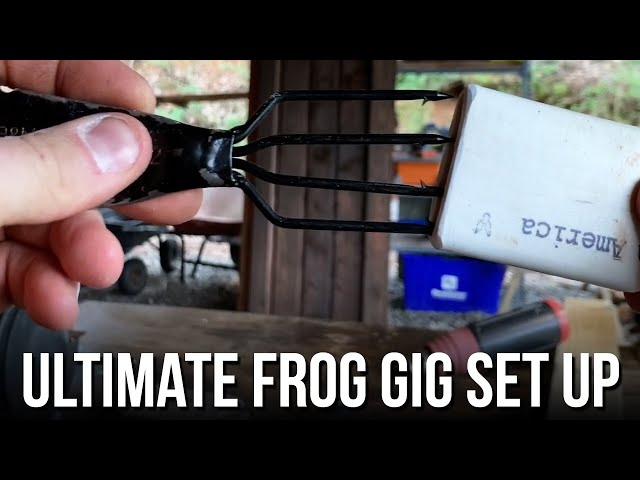 Ultimate Frog Gig Set Up and DIY PVC Sheath 