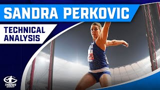 Sandra Perkovic Olympics Training Throw | Discus Technique Analysis