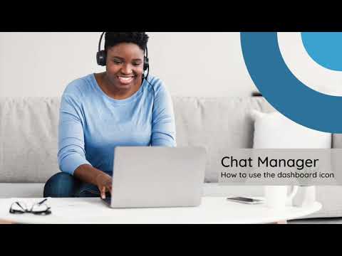 How to use the dashboard icon on Twnel's Chat Manager