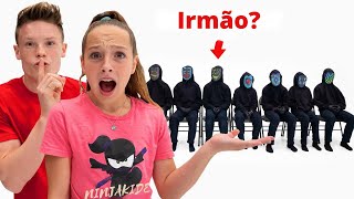 Ninja Kidz TV: Irmão contra Irmã! 😳 Quem se conhece melhor no vetor família? | Espetáculo infantil