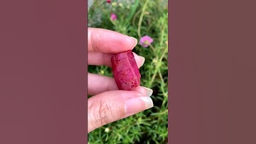 NL2893i-1 | Tinh thể ruby thô tự nhiên Lục Yên 48ct - Giá 43 triệu - 0924.526.888