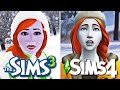 Где ЗИМА холоднее? Sims 3 vs Sims 4