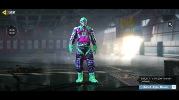 How can we get unlock Bailout in the Cyber Maneki uniform@/CoDMobile