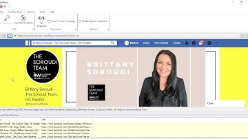 How to paginate and obtain contact data from About pages of Facebook Listings