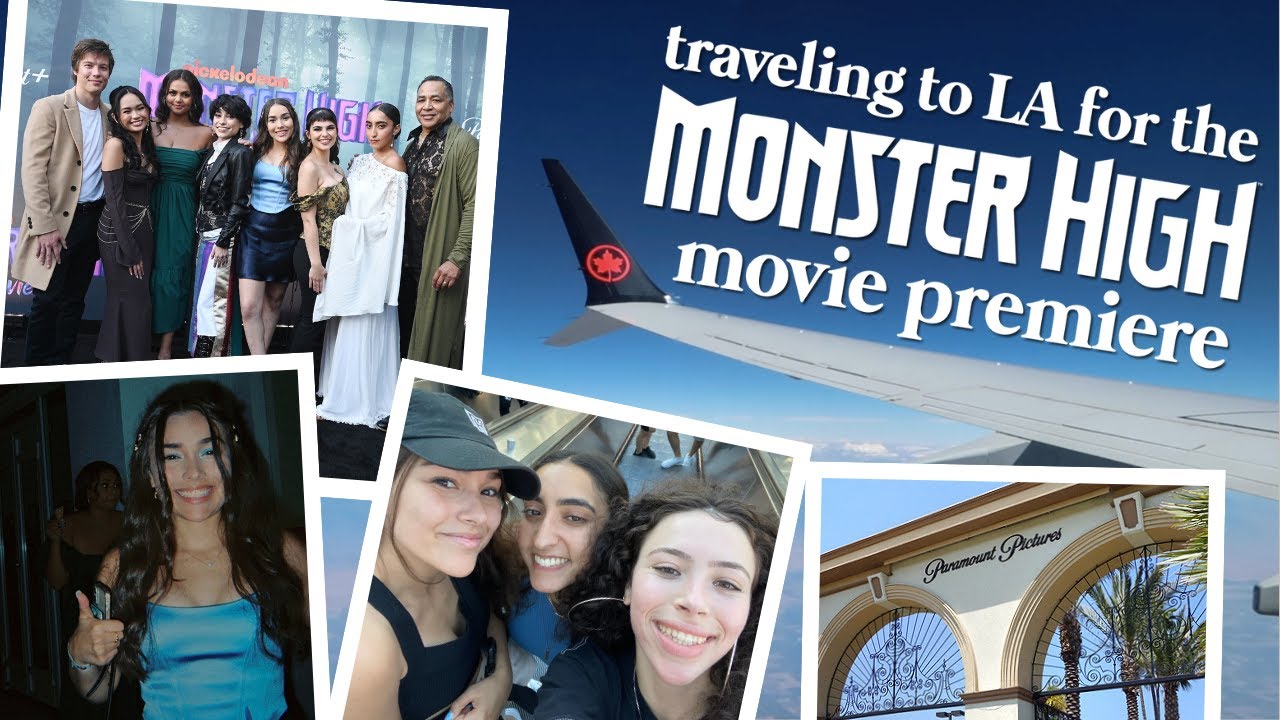 A Few Days In LA For The Monster High Movie Premiere Vlog YouTube A few days in la for the monster high movie premiere vlog youtube