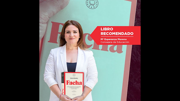 Regalamos el libro FACHA a la consejera de Educación de Murcia