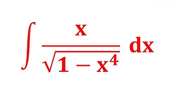 Integral of x/sqrt(1-x^4)