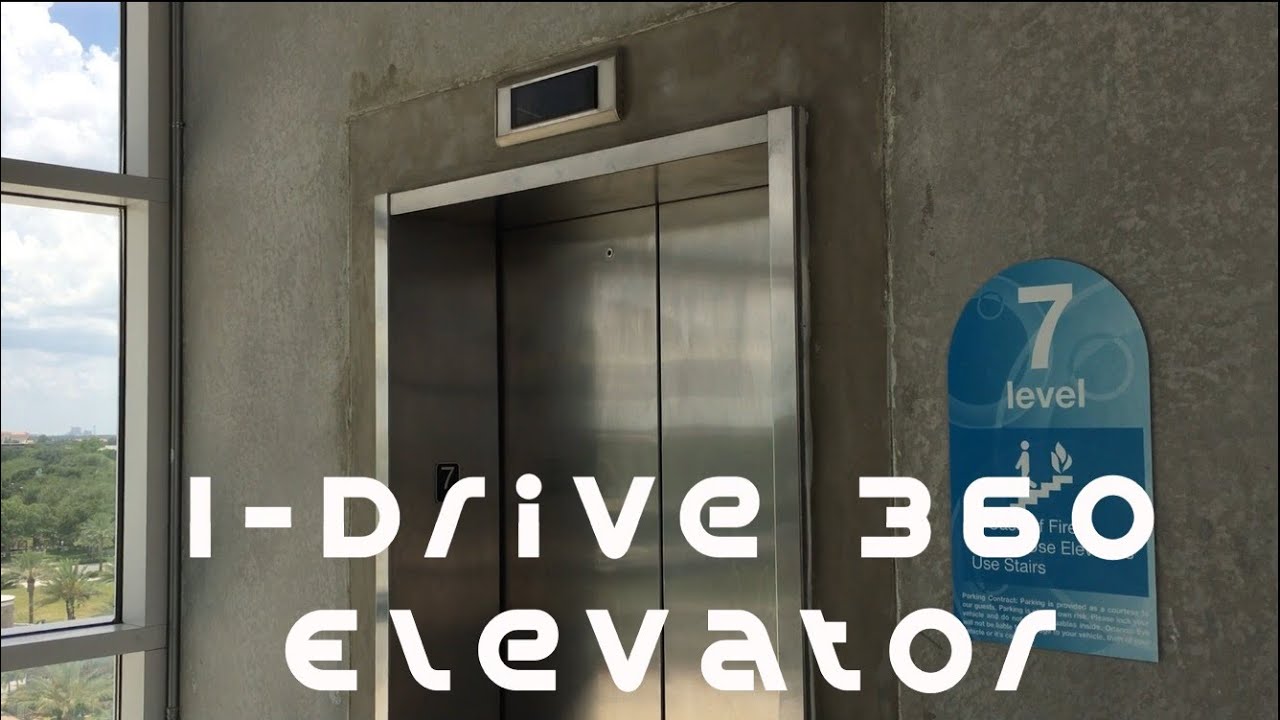 Elevator IDrive 360 Parking Garage Orlando FL YouTube