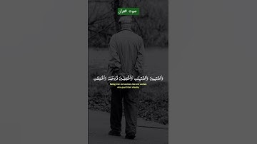 القرآن الكريم نور وهداية ورحمة للمؤمنين 🌙  #quran #قرآن #foryou
