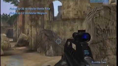 Halo 2 Sanctuary Rumble Swat Gameplay Multiplayer ORIGINAL XBOX Classic Xbox Live Footage