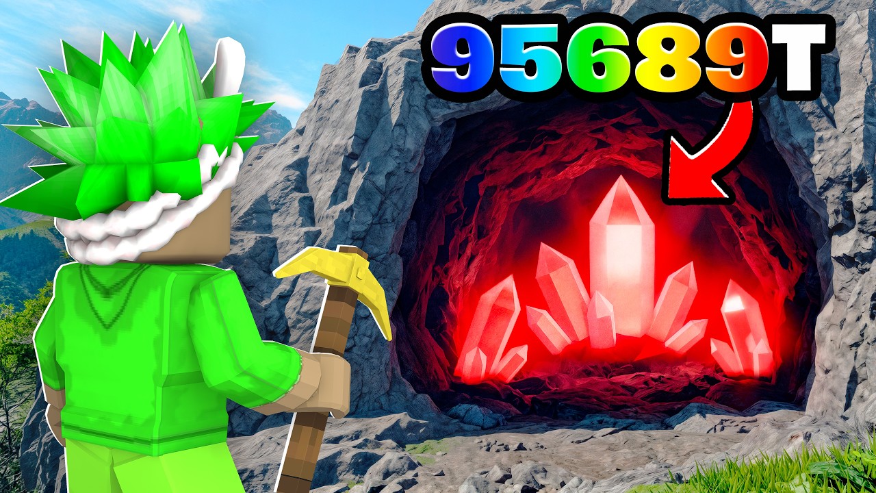 wir MÜSSEN den GRÖßTEN BERG in ROBLOX abbauen!