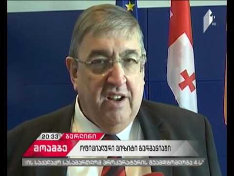 საქართველოს საგარეო საქმეთა მინისტრის ვიზიტი  გერმანიაში გრძელდება