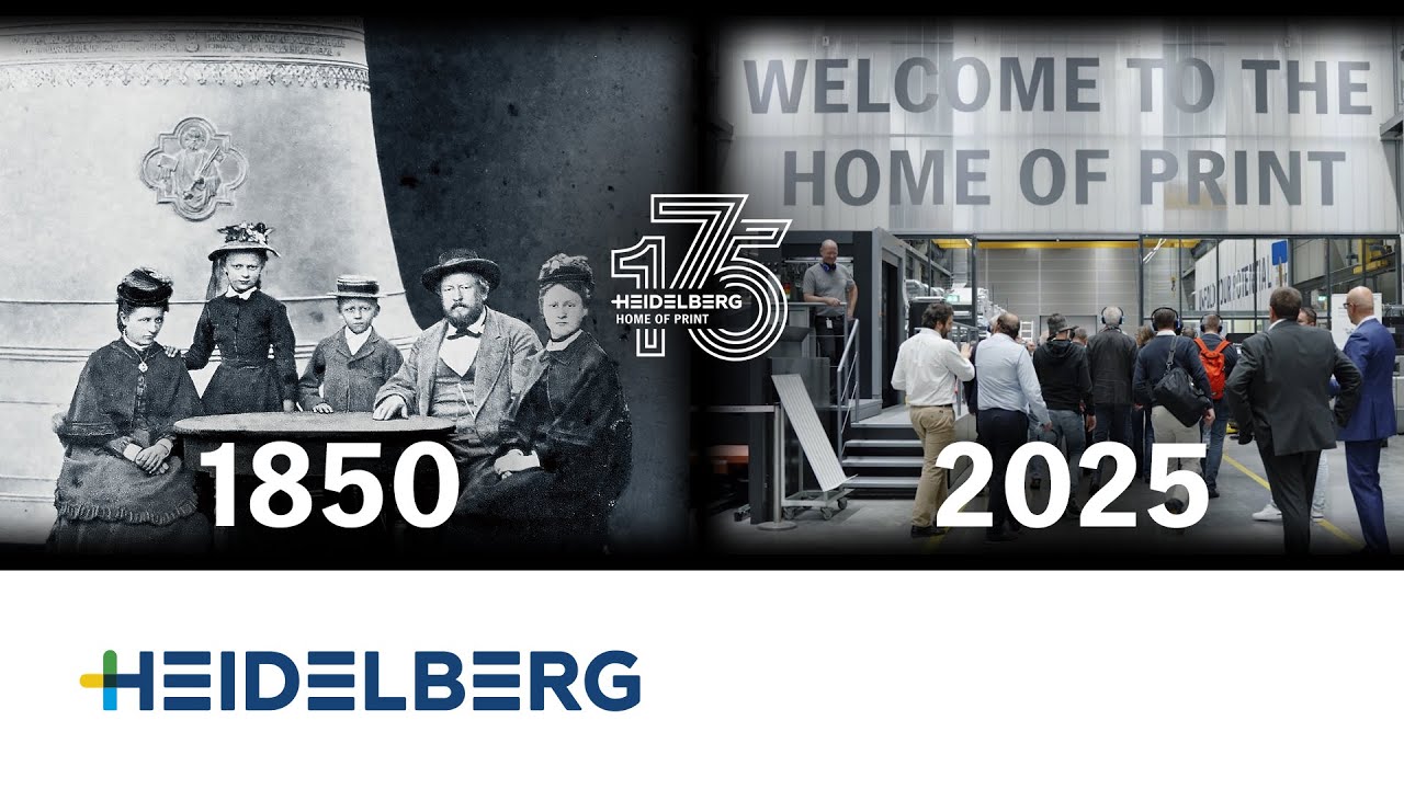 Streiflichter der Geschichte von 1850 bis 2025 | 175 Jahre Heidelberger Druckmaschinen