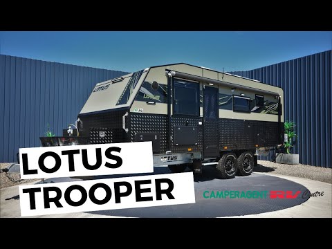 2019 Lotus Caravans Trooper Off Road Caravan 8148 L3 Youtube