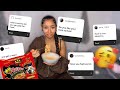 answering your DEEP questions HONESTLY (with a twist) *2X SPICY RAMEN NOODLES EDITION*