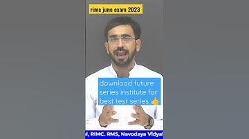 rimc exam june 2023 / #rimc #youtubeshorts #viral #rimcjune2023 #shorts #viralvideo #fsi #ytshorts