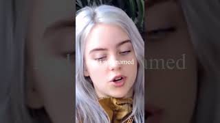 Billie Eilish Saying All Her Nicknames shorts william Eilish