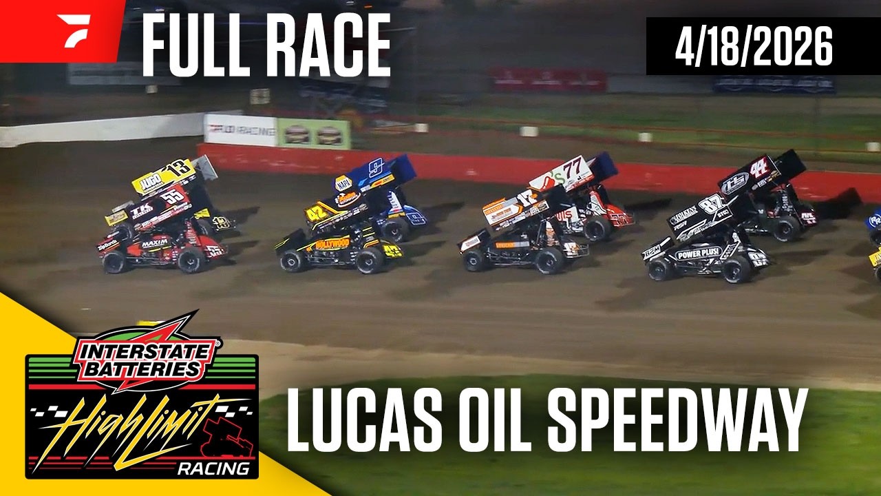 Lucas Ransone Racing FULL RACE: High Limit Racing at Lucas Oil Speedway 4/18/2026 - YouTube