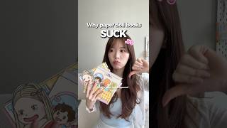 This sucks about paperdoll books!! How I repair my paper doll books #papercraft #craft