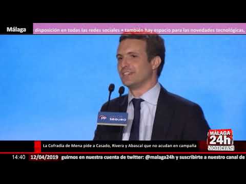Noticia - La Congregación de Mena de Málaga pide a Casado, Rivera y Abascal que no acudan horas en frances