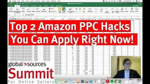 2 Quick Amazon PPC Hacks by Sean Smith, Speaker at Global Sources Summit
