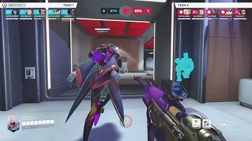 Lucio hard carry + POTG by UMBRA — Overwatch 2 Replay VBG092