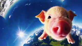 When Pigs Fly… For Real! 🐷🚀😂#shorts #flyingpig #funnyanimals #animalvideos #viral