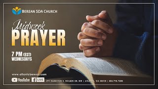 Prayer Meeting at Atlanta Berean SDA Church | March 6, 2024