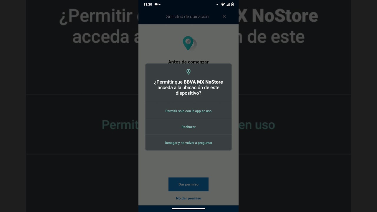 ¿Cómo activar ubicacion para BBVA