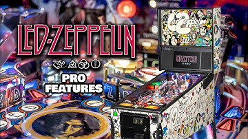 Led Zeppelin Pinball - Pro Model Game Features