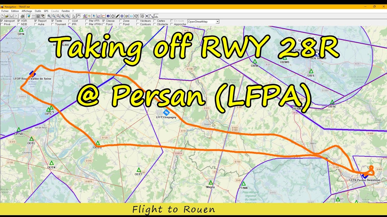 TAKING OFF RWY 28R @ PERSAN