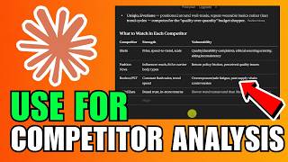 How To Use Claude AI For Competitor Analysis (2026) (Complete Guide)