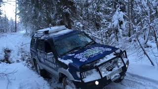 видео: Зимний выезд супер-лайт на Toyota Hilux Surf И 4Runner картинка: Зимний выезд супер-лайт на Toyota Hilux Surf И 4Runner