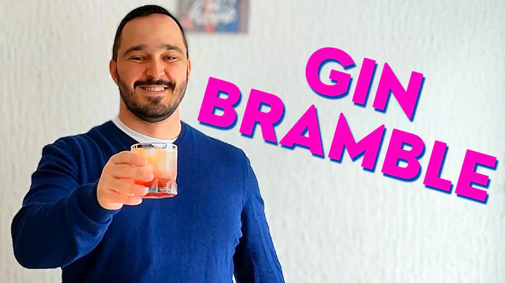 Easy GIN BRAMBLE Cocktail Recipe