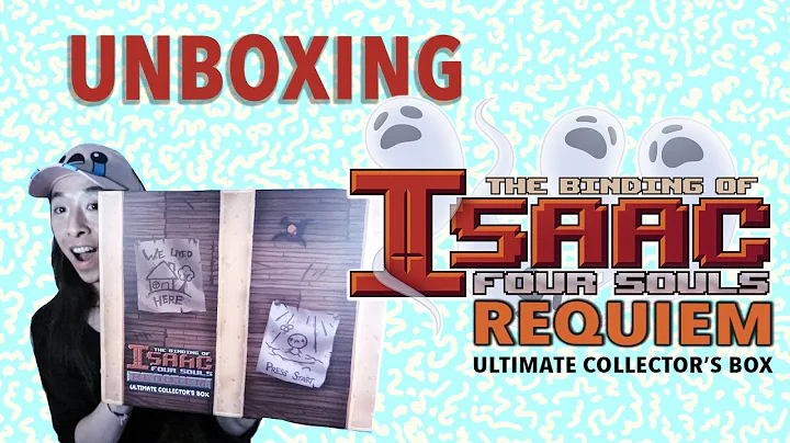 UNBOXING The Binding of Isaac: Four Souls Requiem (Ultimate Collector's Box)