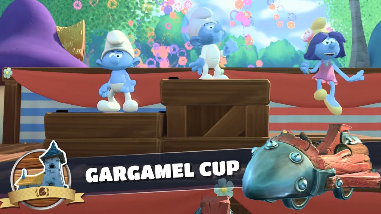 Smurfs Kart - Gargamel Cup - Astro Smurf Gameplay (PC)