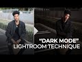 Editing in Lightroom Using the "Dark Mode" Technique
