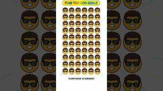 😲 Find The Odd Emoji | Emoji Brain Test | Kaunsa Emoji Alag Hai? | Sirf Tez Dimaag Wale Jeetenge 🧠🔥