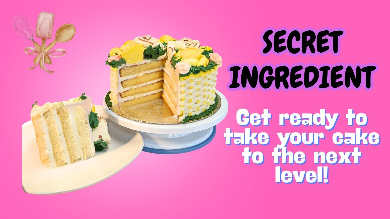 SECRET INGREDIENT REVEALED; My Best Cake Recipe. YouTube
