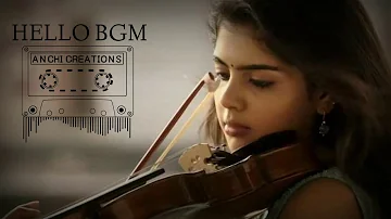 Hello violin tune sad bgm ringtone || Akhil || Kalyani priyadarshan || ANCHI