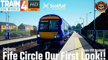 Fife Circle - Our First Look - Class 170 Scotrail - Train Sim World 4 (PC)  #trainsimworld4 #tsw4