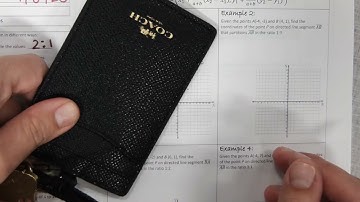 Lesson 2-1: Locating Points using Ratios| Partitioning a Line Segment in a given Ratio| Geometry