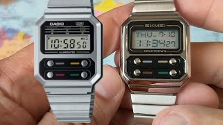 картинка: Skmei 2448 хомаж Casio A100WE.
