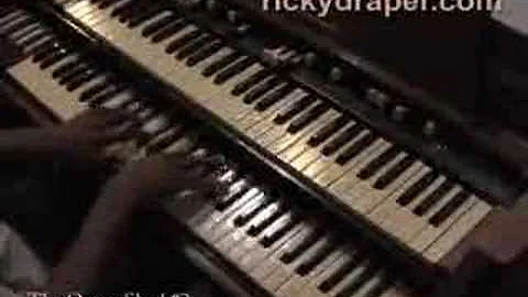 Ricky Draper - Hammond Organ Clip 2