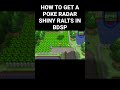 HOW TO GET A POKE RADAR RALTS IN BDSP shorts