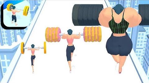 Max level in Weight Runner 3d🏋🏋 All level Gameplay - Tutorial (Android, ios) Levels 1-14