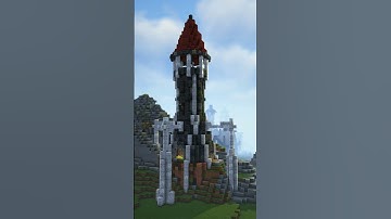 Minecraft EASY Guard Tower #shorts