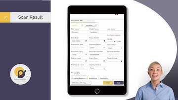 Make your first Check In with PassportScan Cloud!