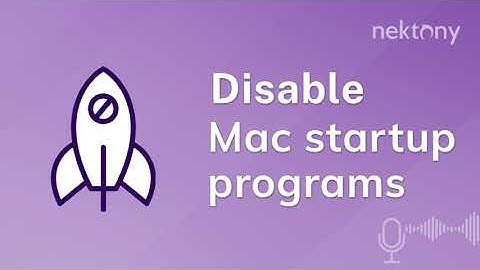 Podcast: How to disable Mac startup programs