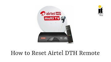 Airtel dth Remote not working || How to Reset Airtel DTH Remote